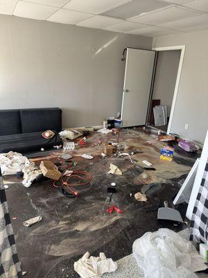 This is how he lives