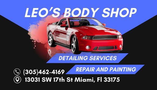 Leo’s Body Shop And Detailing Services
