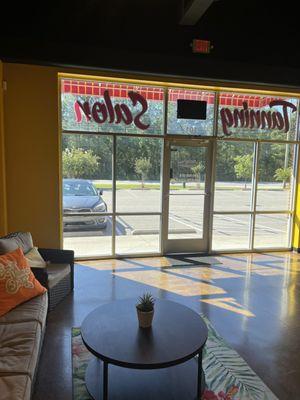 Lobby of our salon.