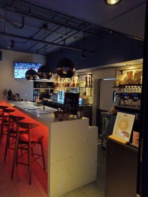 Initial view upon entry.