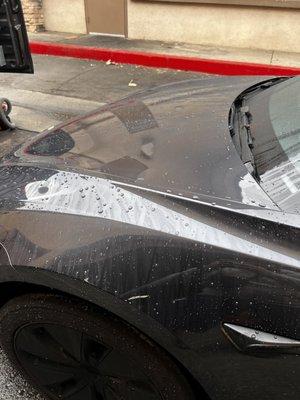 Water beading after ceramic coated !