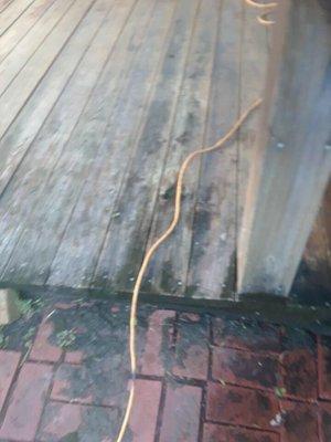 Old deck good as new!!!