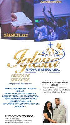 Iglesia Jehová Es Mi Roca