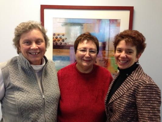 Linda and her staff.