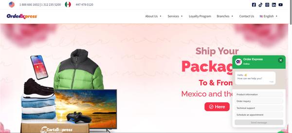 Order Express Website