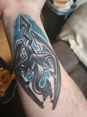 Electric Warlock Tattoo