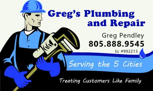 Greg's Plumbing and Repair