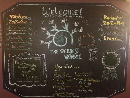 I come to see the doctor! Chiropractor.