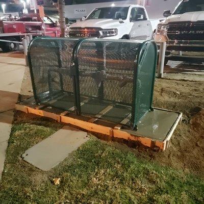 Backflow Cage Install