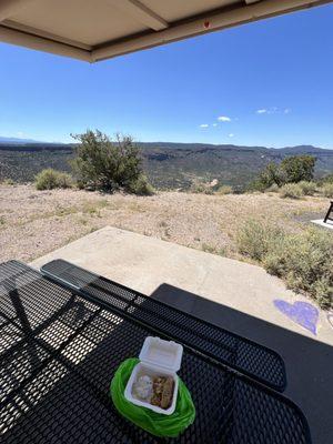 Took mine for a picnic at overlook!