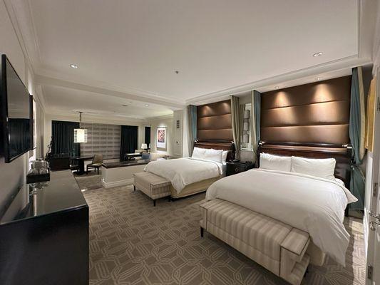 image of the room, taken from the entry hallway