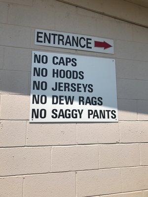 Gotta have a dress code...