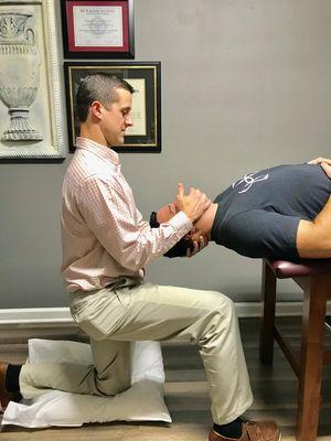 We specialize in treatment of back, neck, shoulder, and hip pain.