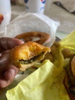 Perfect Popper Bite! Doesn't taste any better than this!