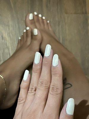 GEL MANICURE & PEDICURE