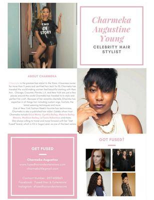 My Media Kit of my Celebrity Work