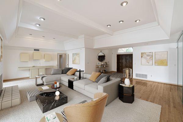 McCormick Ranch Home virtually staged