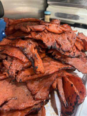 Freshly Grilled Pork Sliced Jerky