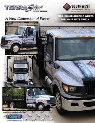 An email campaign we did for Southwest International. We can design a great email campaign for you, too!