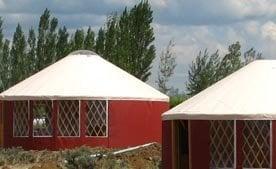 These yurts are not camping yurts...they're luxury yurts!