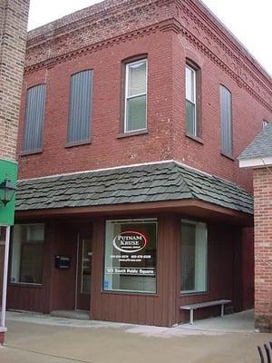 PF Kruse's office on the circle in Angola.