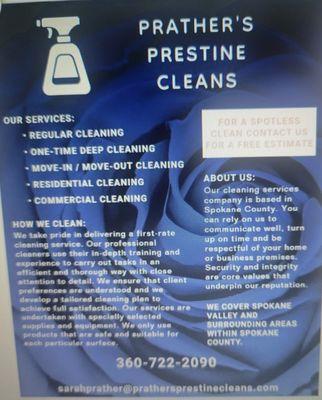 Prather's Prestine Cleans