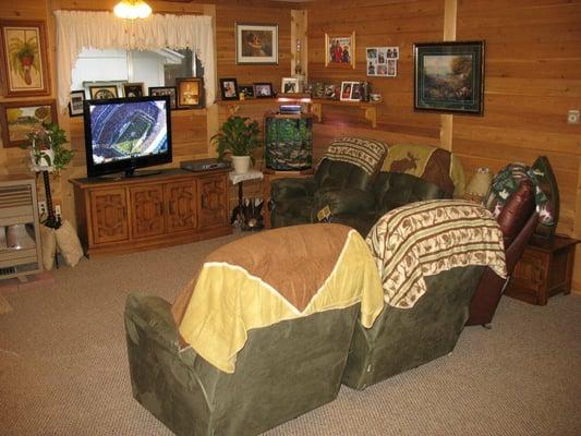 TV room at our center
