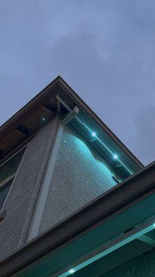 Light not working in the top left corner of our home