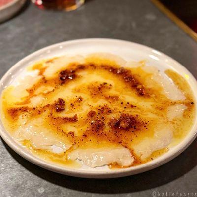 Scallop carpaccio