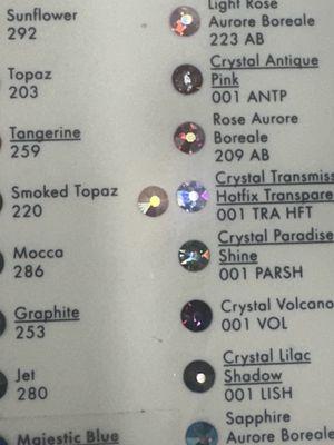 Suns Crystal & Bead Supply