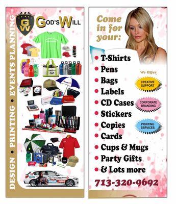 God's Will Printing