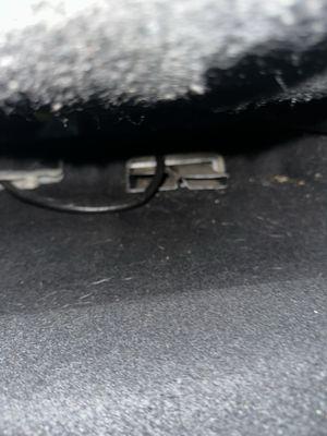 Underneath seat isn't clean all the way