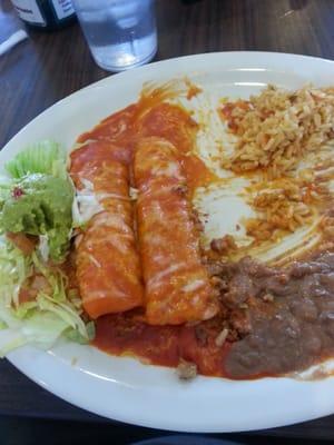 Beef enchiladas. Delish!