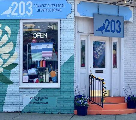 Outside the Two Oh Three in Fairfield.