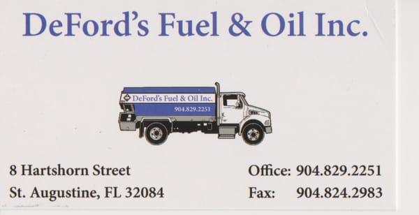 Defords Fuel & Oil