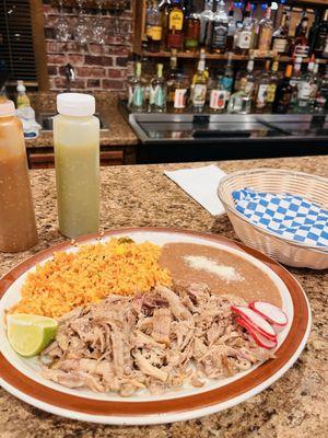Pork Carnitas combination