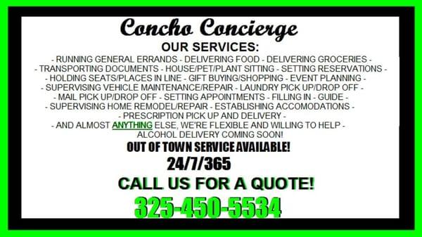 Concho Concierge