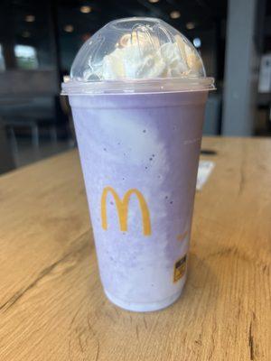 Ta-dah!  The new Grimace Shake!