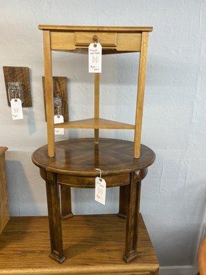 Triangle side table $25