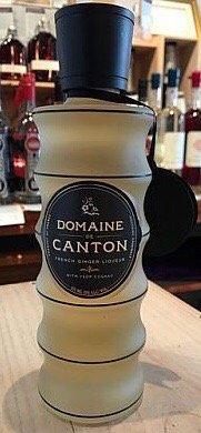 Found a small bottle of Domaine de Canton ginger liqueur I've been wanting to try for about $9