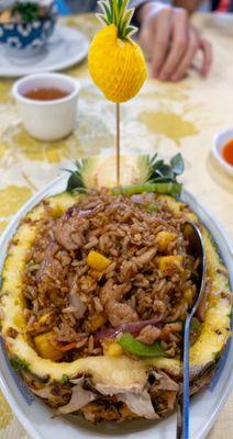 Pineapple Fried Rice 菠萝炒飯: $13.95; $15.19 with tax.