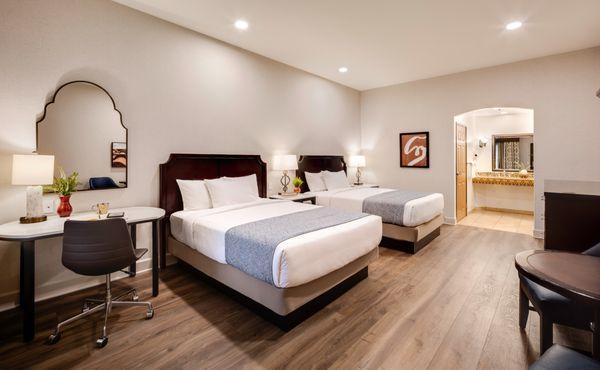 2 Queen Pet Friendly Room