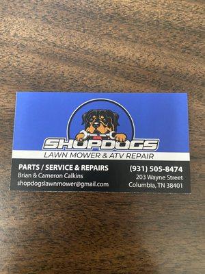 Shop Dogs Lawn Mower