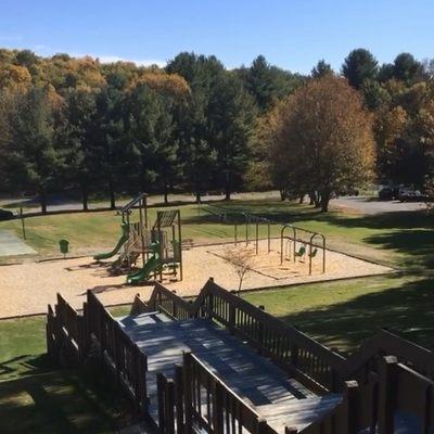 View from the pavilion