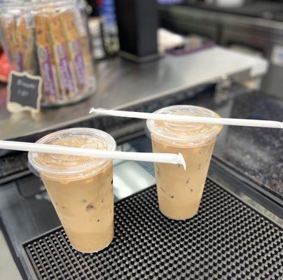 Take 2! Iced Dolce Vanilla Latte @copabarsd