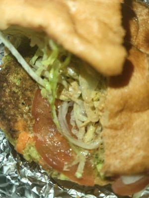 Veggie sandwich