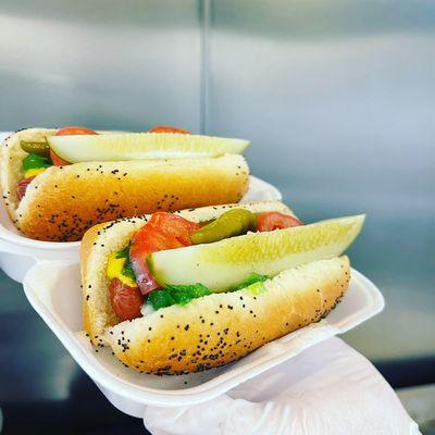Chicago hot dogs