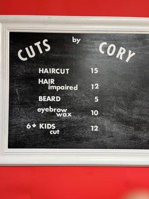 Prices