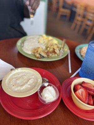 Side of grits for the Mister.