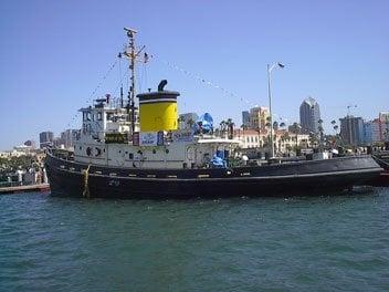 Army Tug on SD wharf